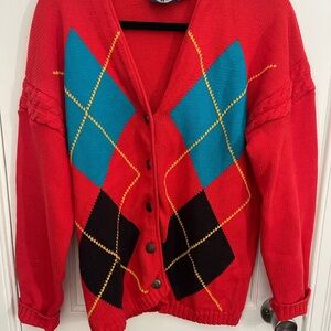 Vintage (80s) Dockers Grandpa Cardigan